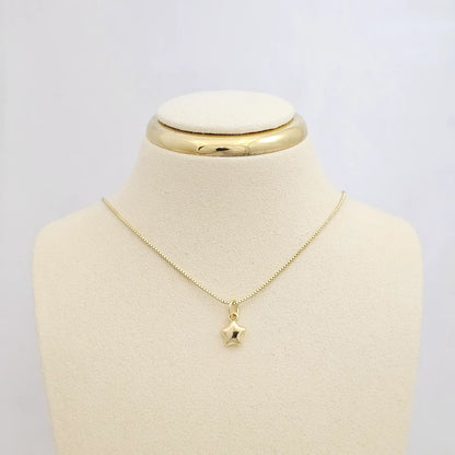Dije Mini Estrellita Lisa Dorado Rf K7087
