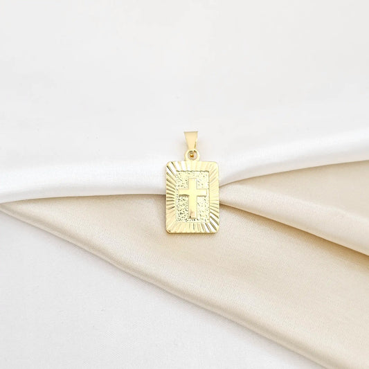 Dije Placa Almighty Lam 18K - 23250