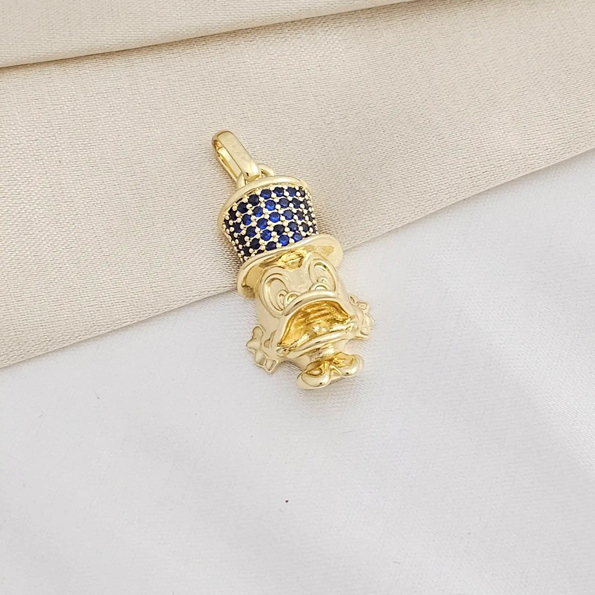Dije Tio Rico Lam 18K B/20000-Azul