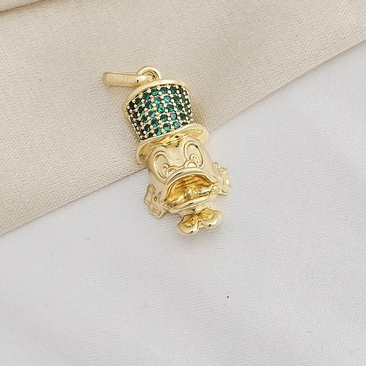 Dije Tio Rico Lam 18K B/20000-Verde