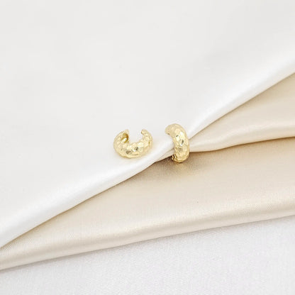 Earcuff Pequeño Serpiente Dorado Rf K6895