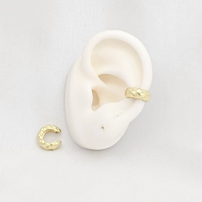 Earcuff Pequeño Serpiente Dorado Rf K6895