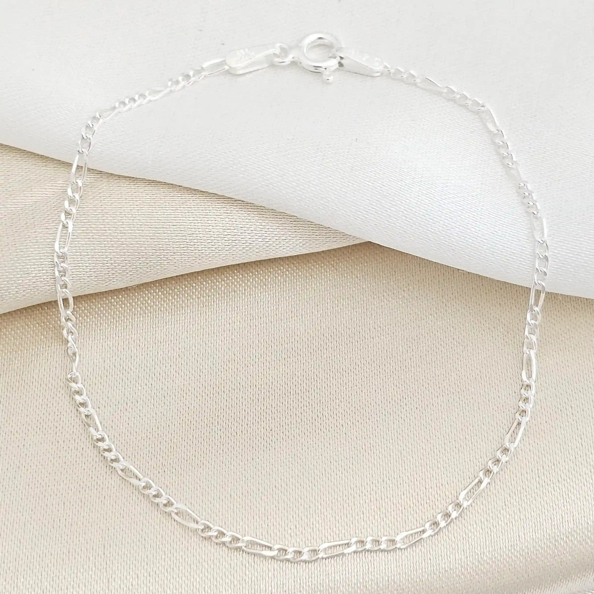Pulsera 3*1 1.4 Mm 16 Cms Plata 925 B/S/55026