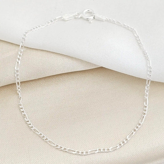 Pulsera 3*1 1.4 Mm 16 Cms Plata 925 B/S/55026
