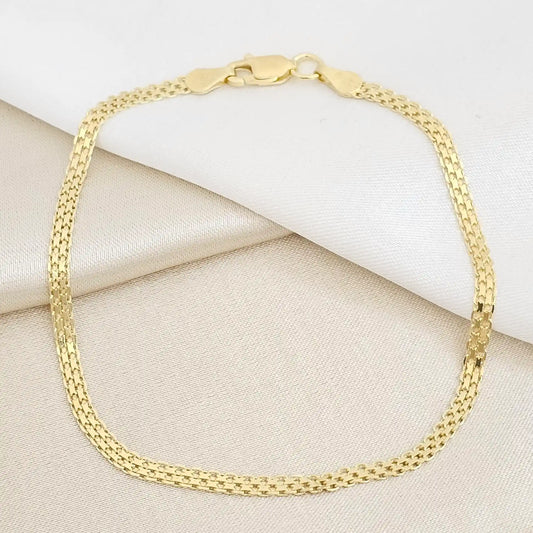 Pulsera China It 3Mm 19.5 Cms Lam 18K B/55882