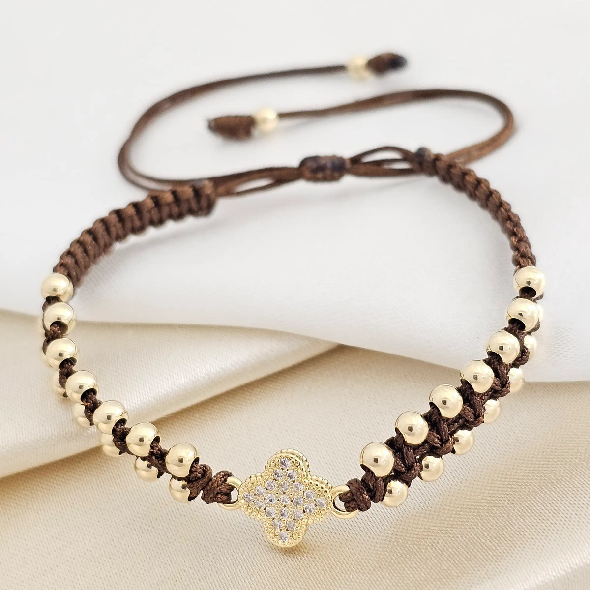 Pulsera Gold # 3 Herraje Clover Cafe