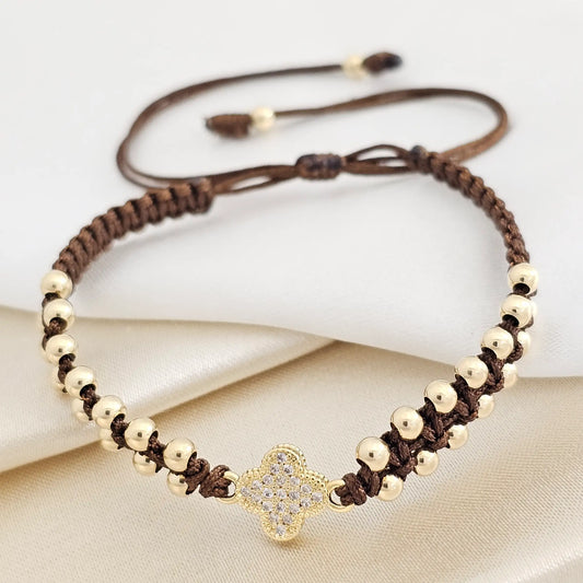 Pulsera Gold # 3 Herraje Clover Cafe