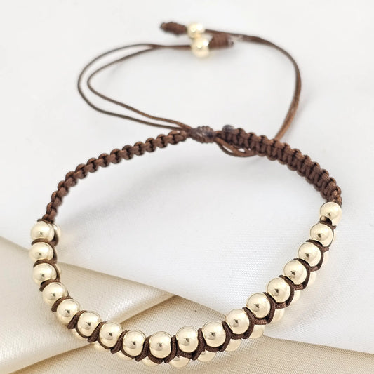 Pulsera Gold # 4 Multibalin Cafe