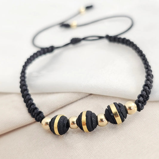 Pulsera Gold # 4 Neopreno Gold # 6 Negra