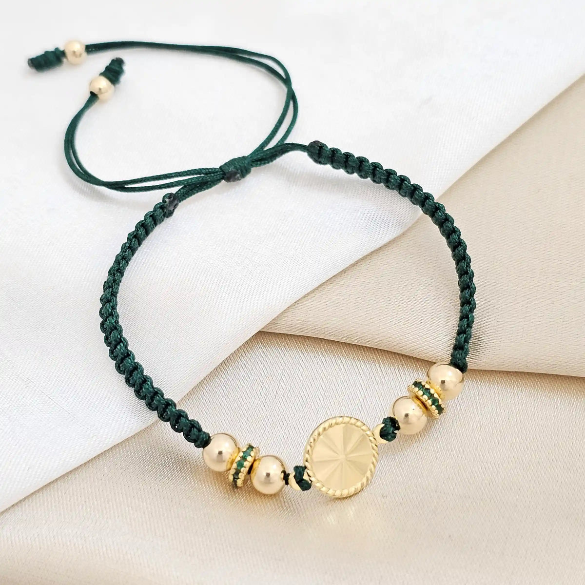 Pulsera Gold # 5 Herraje H Rim Verde