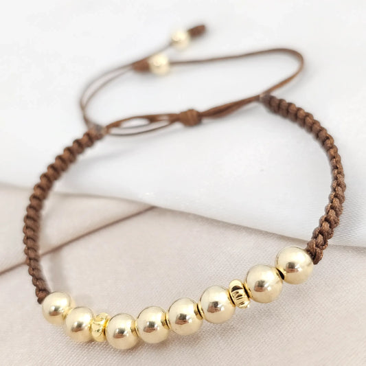 Pulsera Gold #5 Herraje Italiano Cafe