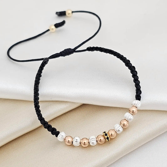 Pulsera Gold Balin # 4 Color Surtido Negra