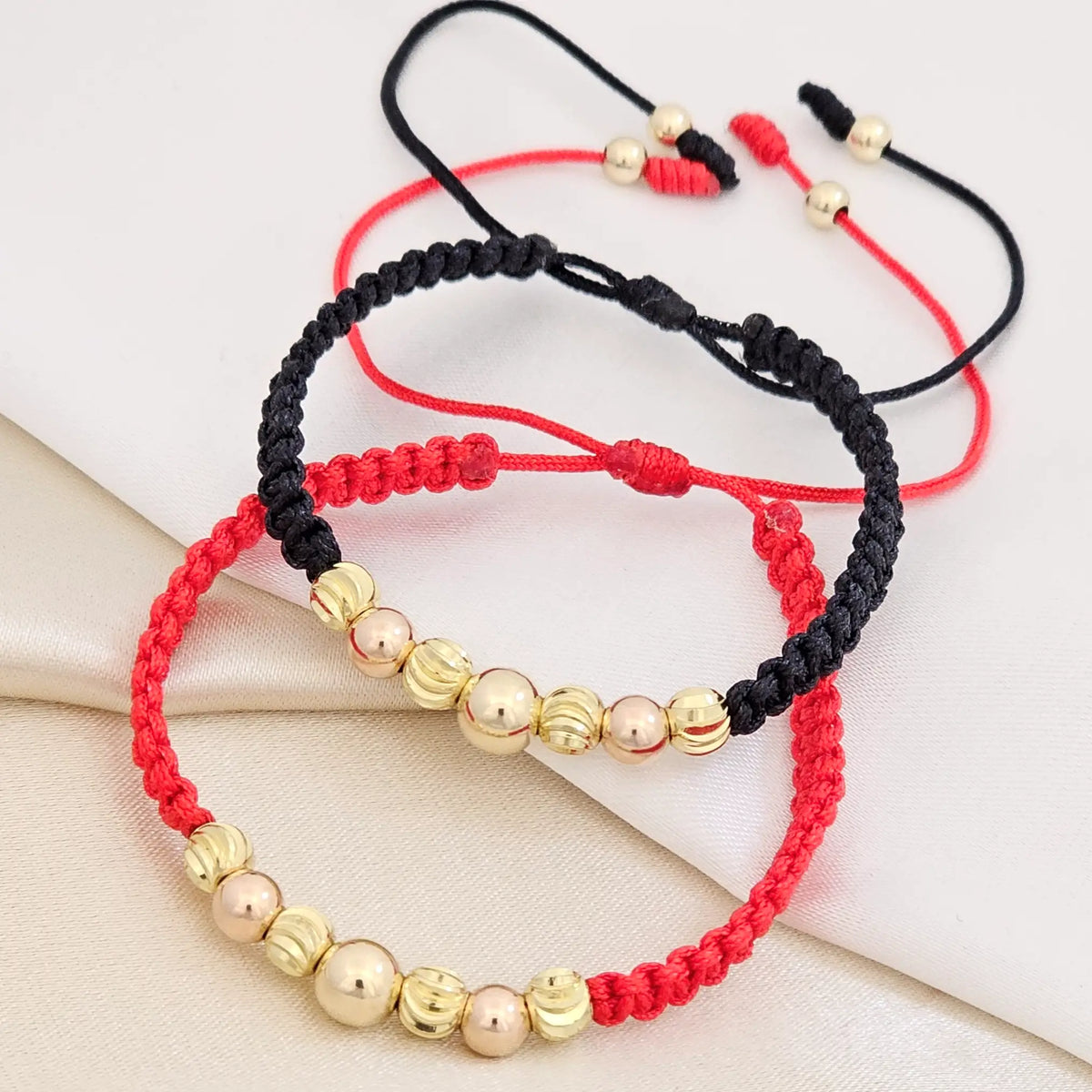 Pulsera Gold Duo # 6  # - 4 Italiano # 5 Rosado