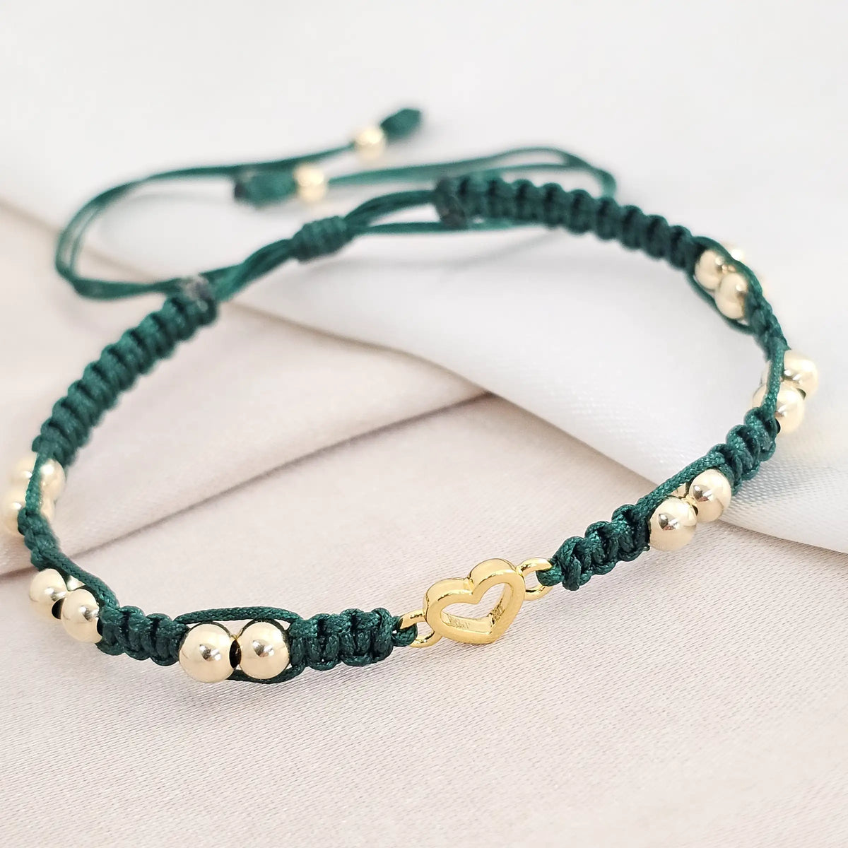 Pulsera Gold Herraje Lovix #4 Verde