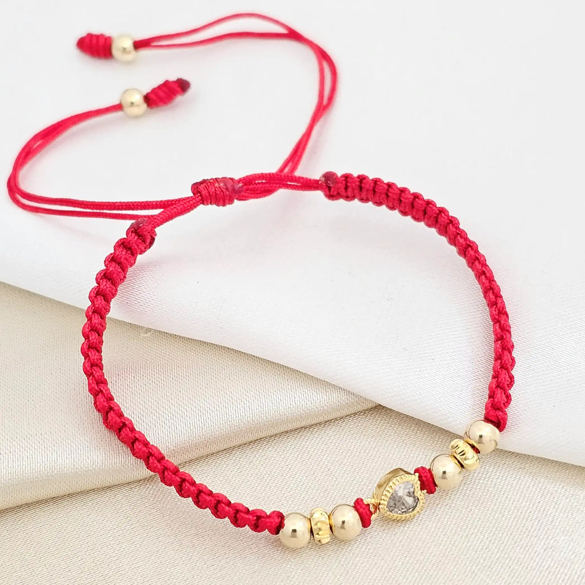 Pulsera Gold Herraje Mini Corazon