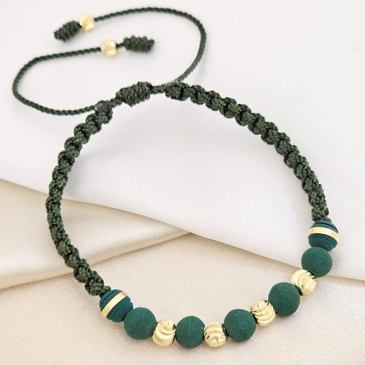 Pulsera Gold Italiano # 5 - 4 Nepreno #6 Verde