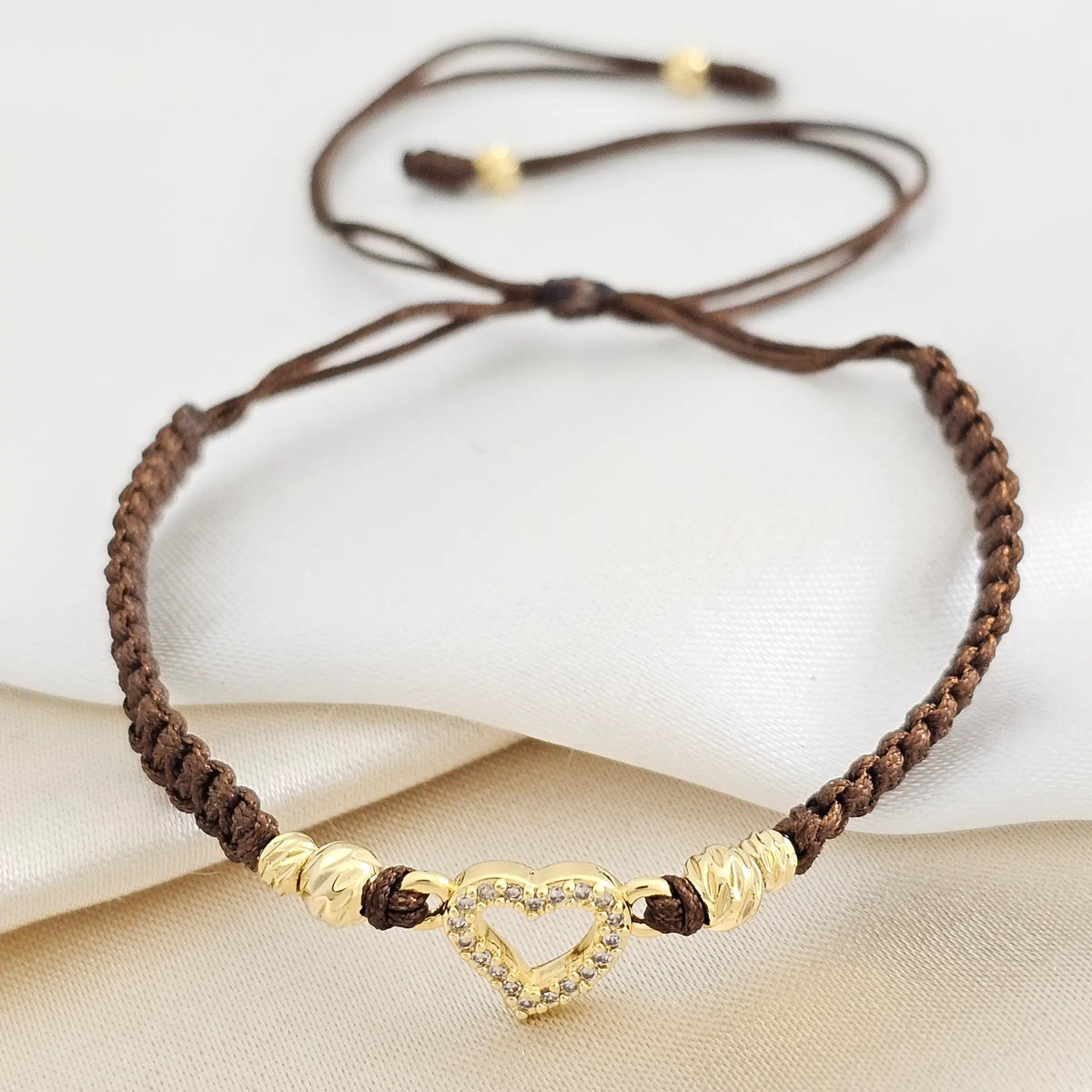 Pulsera Gold Italy # 3 # 4 H. Zirclove Cafe