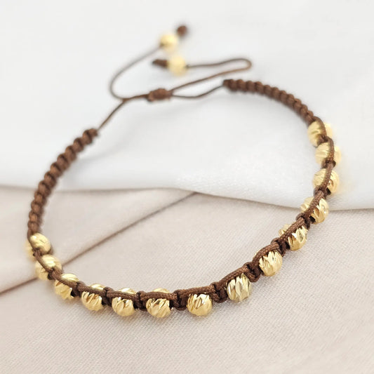 Pulsera Gold Italy #4 Cafe