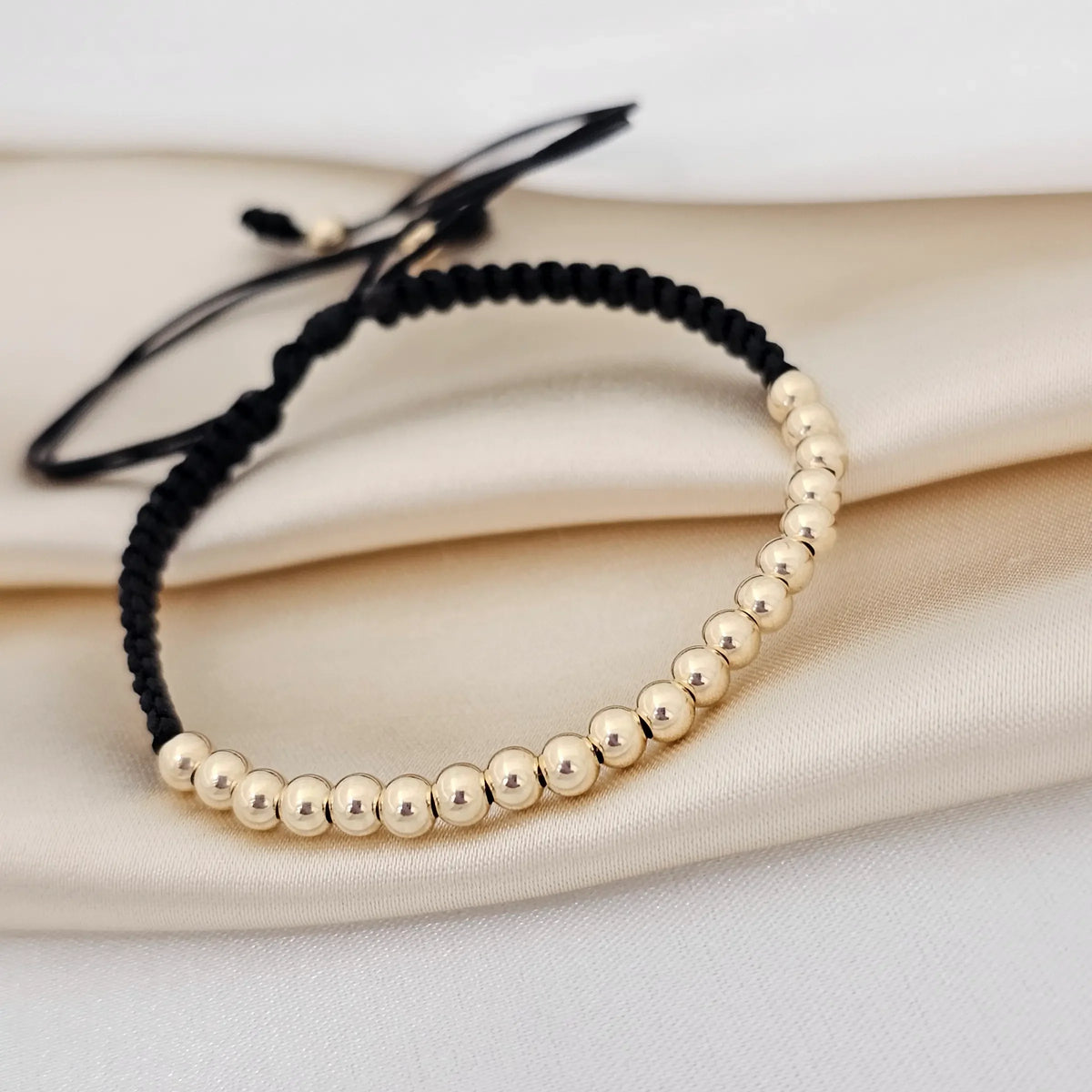 Pulsera Macrame #4 Simultanea Negra