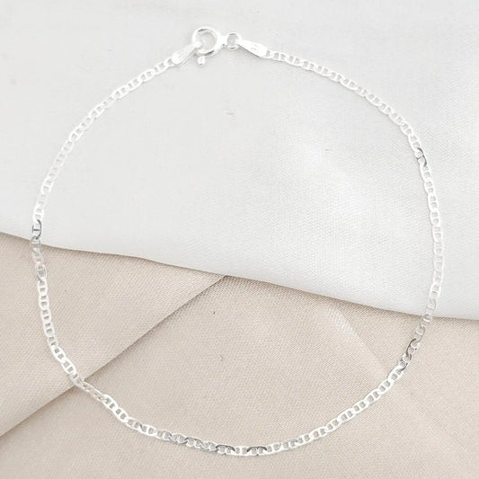 Pulsera Marine 1.5 Mm 19.5 Cms Plata B/S/55062/Cont