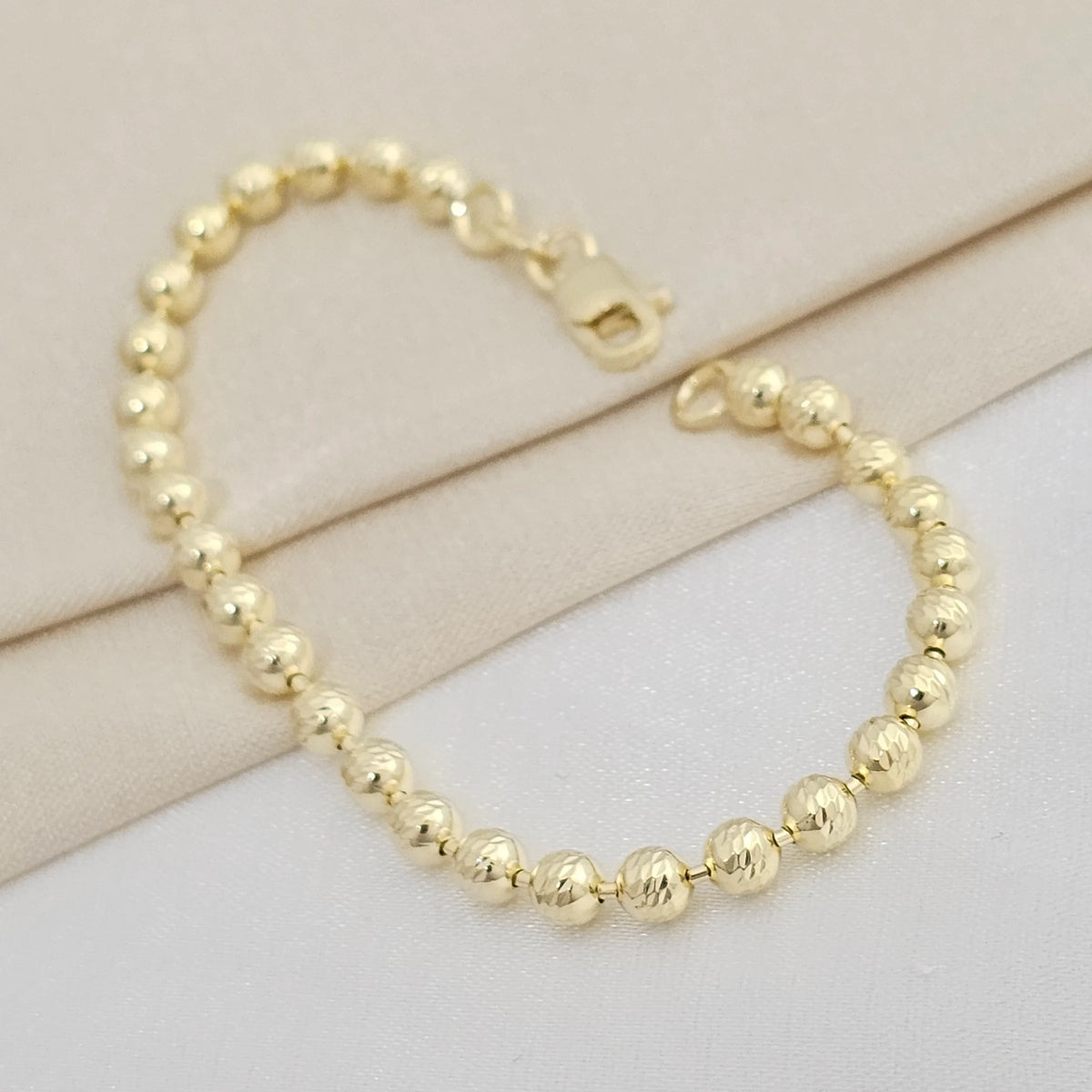 Pulsera Militar Italy 4Mm 16.5Cms Lam 18K B/57031