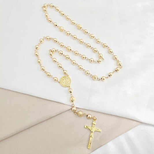 Rosario Gold Crucero Dije Santa Cruz Italy It # 8 - 7
