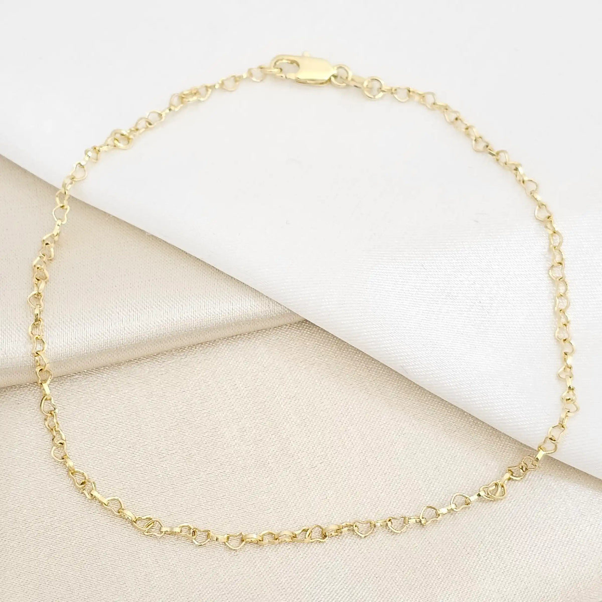 Tobillera Coeur Lam 18K B/50029