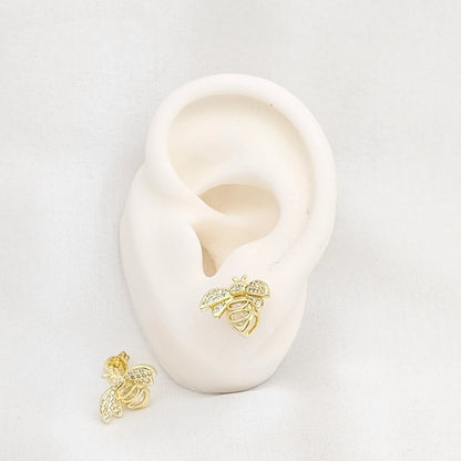 Topo Abeja Pequeña Circones Dorado Rf K6511