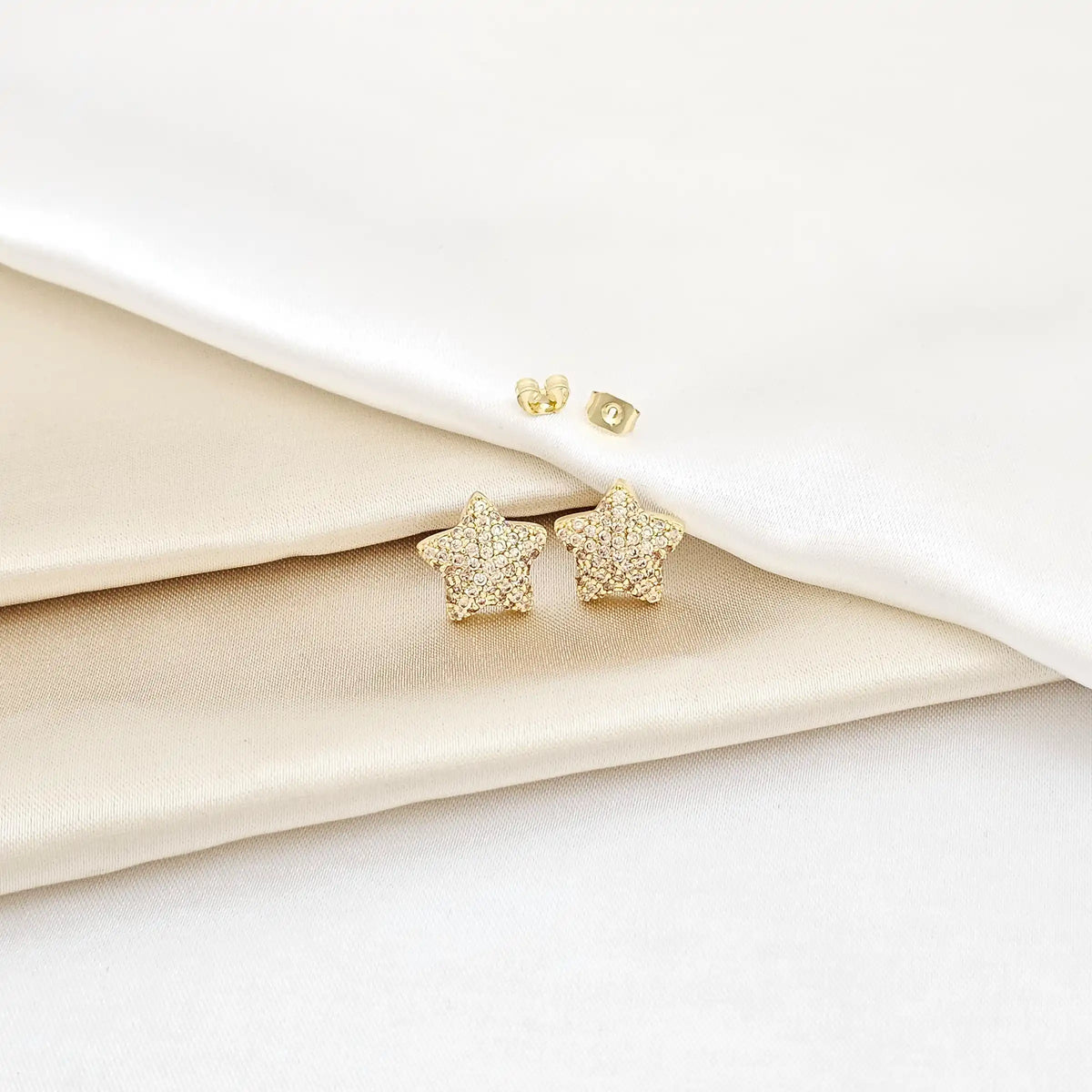 Topo Estrella Pequeña Dorado Circones Dorado Rf K5632