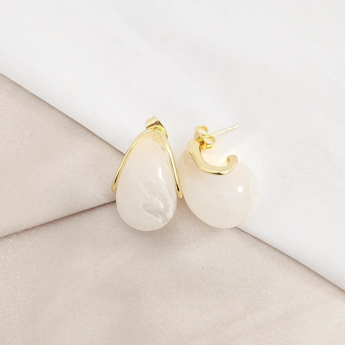 Topo Gota De Nacar Blanca Rf K8111