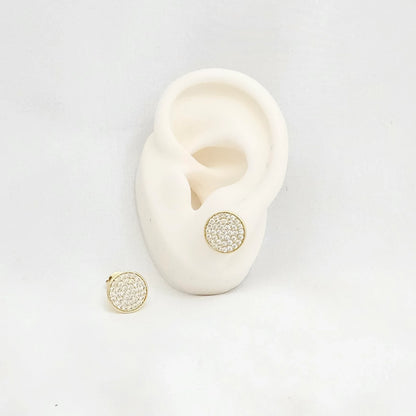 Topo Grande Circulo Circones Dorado Rf K6632