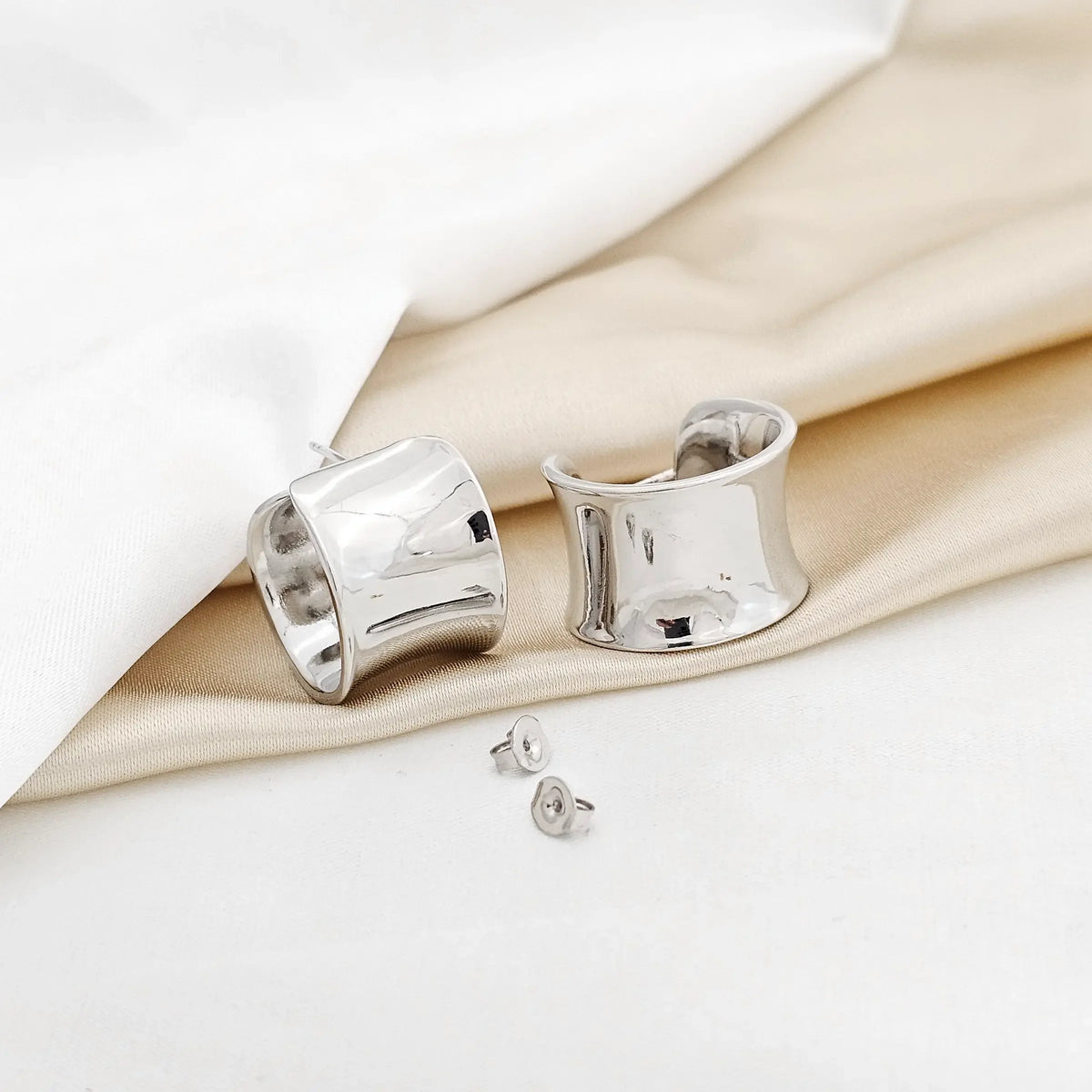 Topo Grande Liso Plateado Rf K1367