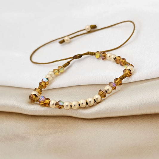 PULSERA GOLD PRECIOSA # 4 OCRE