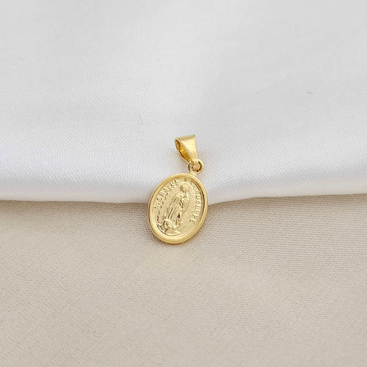 DIJE GUADALUPE PEQUEÑO LAM 18K - 24542
